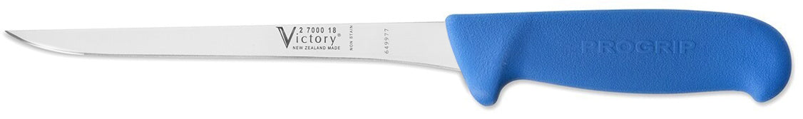 Victory Knives Stainless Steel Straight Boning/Filleting knife 18cm - - Mansfield Hunting & Fishing - Products to prepare for Corona Virus