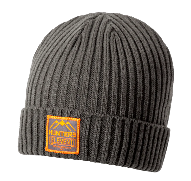 Hunters Element Vista Beanie - Charcoal -  - Mansfield Hunting & Fishing - Products to prepare for Corona Virus