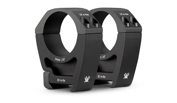 Vortex Pro Series 34mm Scope Rings - - Mansfield Hunting & Fishing - Products to prepare for Corona Virus