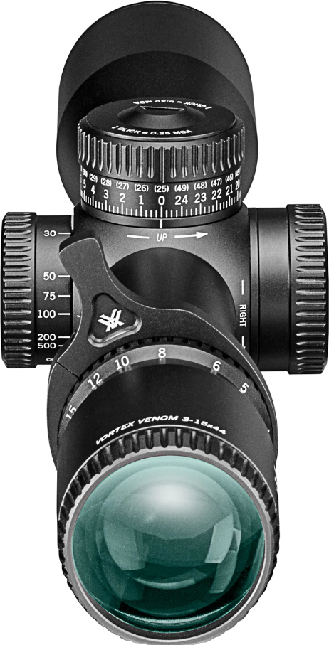 Vortex Venom 3-15x44 FFP EBR-7C MRAD Rifle Scope -  - Mansfield Hunting & Fishing - Products to prepare for Corona Virus