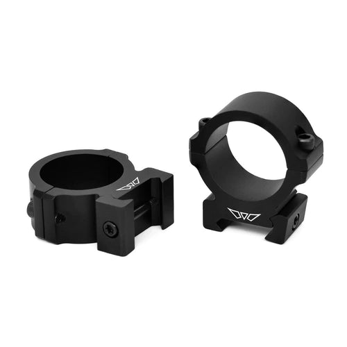 Warne Vapor Horizontal 30mm Medium Scope Rings Matte