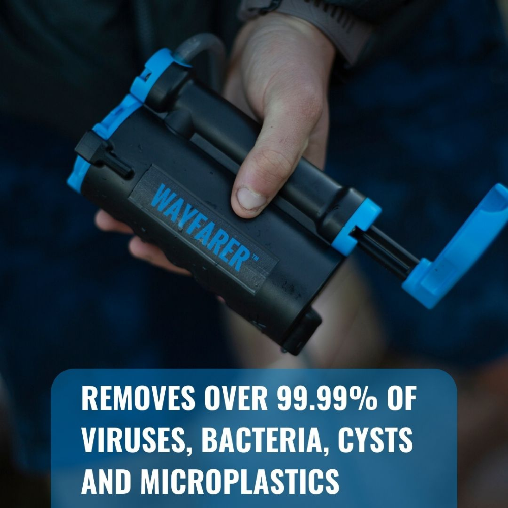 Wayfarer Hiking Water Purifier - - Mansfield Hunting & Fishing - Products to prepare for Corona Virus