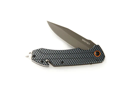 Whitby Rescue Lock Pocket Knife - - Mansfield Hunting & Fishing - Products to prepare for Corona Virus
