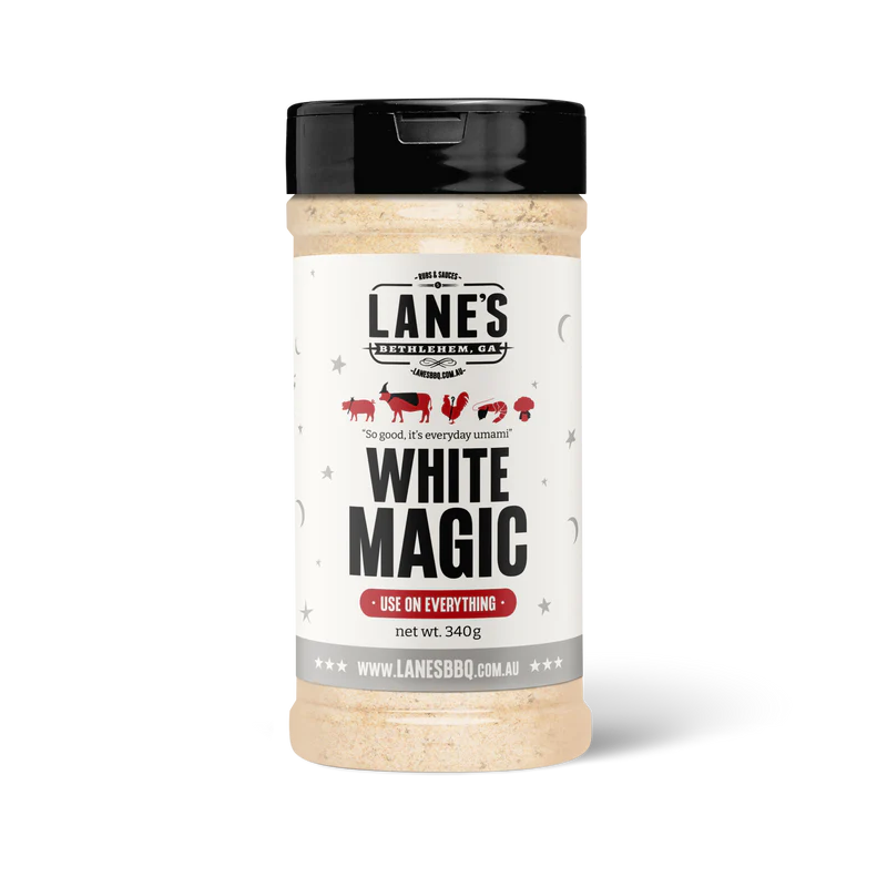 Lanes BBQ Comp Range Seasoning- White Magic 330g