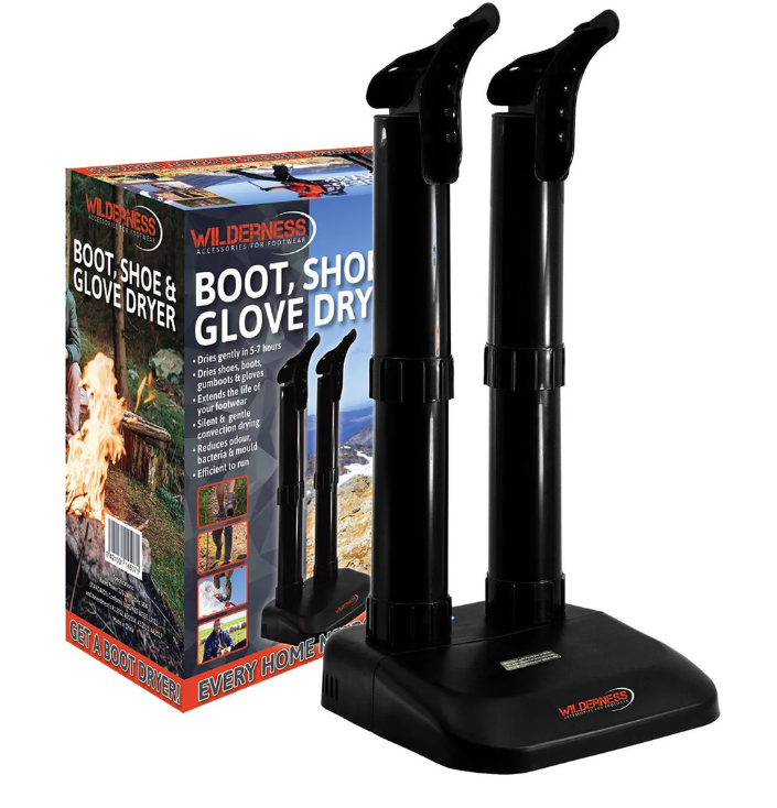 WILDERNESS BOOT DRYER - - Mansfield Hunting & Fishing - Products to prepare for Corona Virus