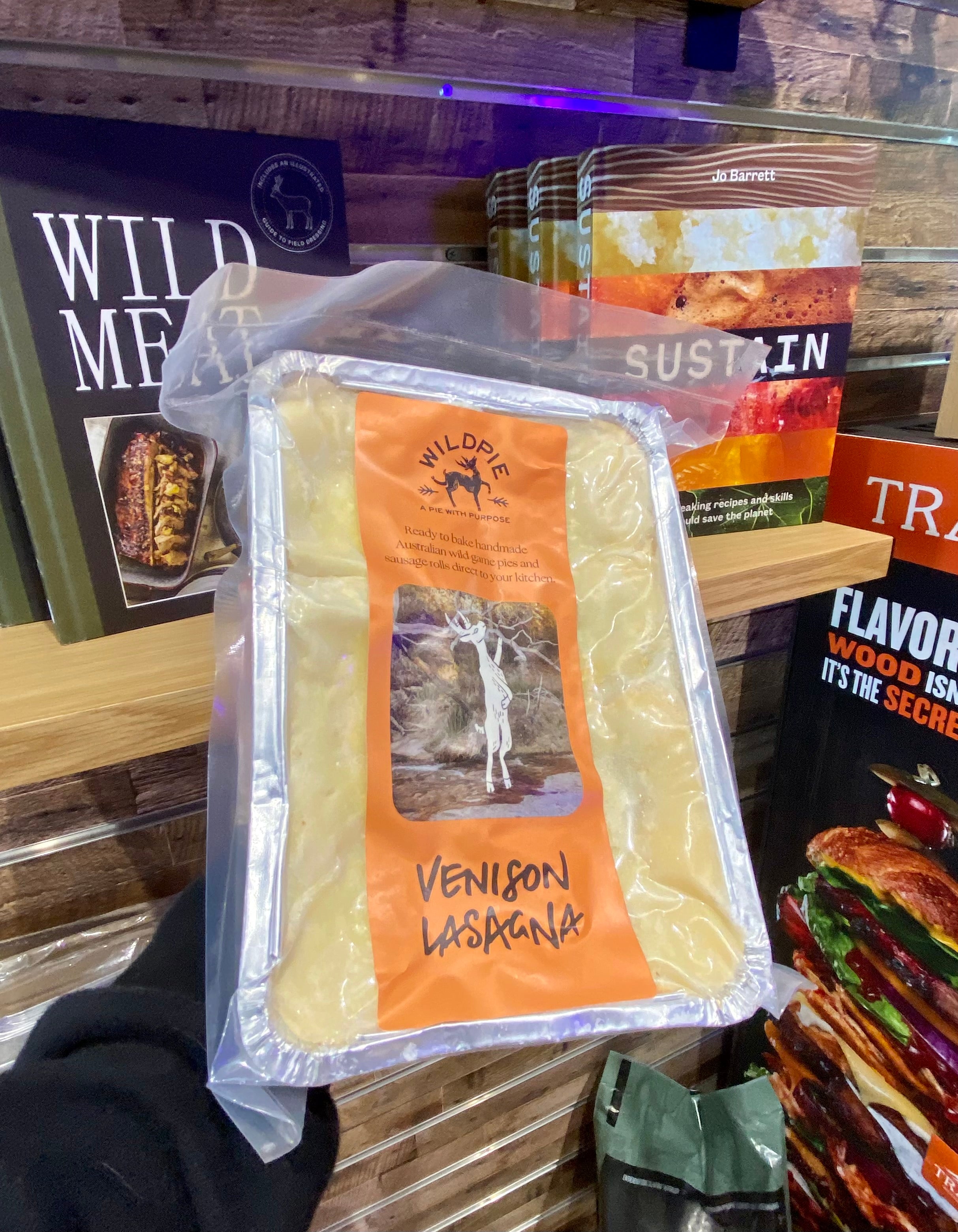 Wildpie Venison Lasagna 1kg - - Mansfield Hunting & Fishing - Products to prepare for Corona Virus