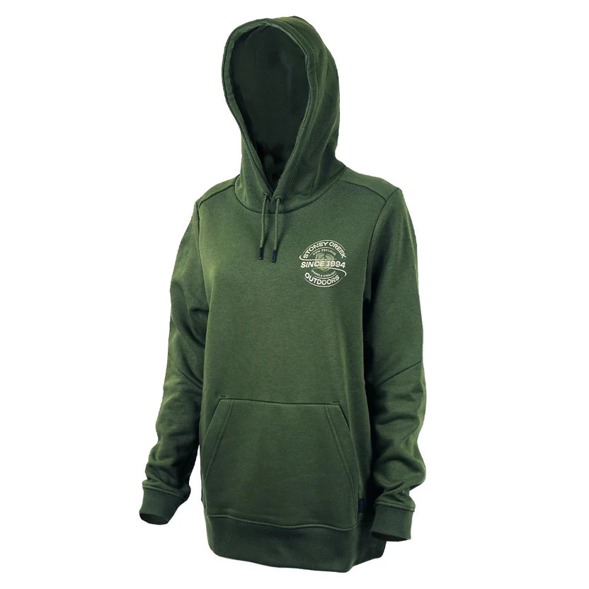 Stoney Creek Womens Since 94 Hoodie - 6 / DARK GREEN - Mansfield Hunting & Fishing - Products to prepare for Corona Virus
