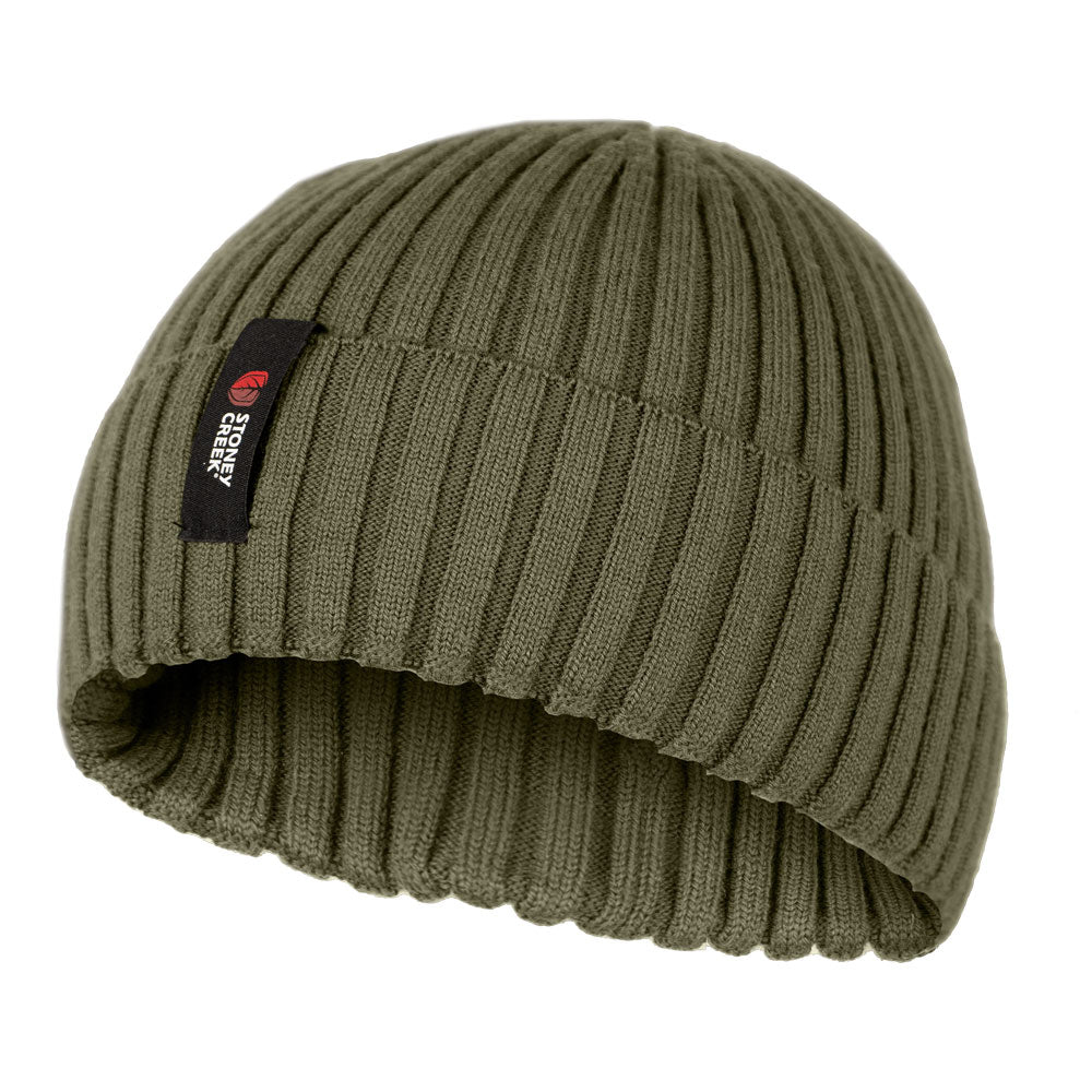 Stoney Creek Wool Blend Beanie - Bayleaf - BAYLEAF - Mansfield Hunting & Fishing - Products to prepare for Corona Virus