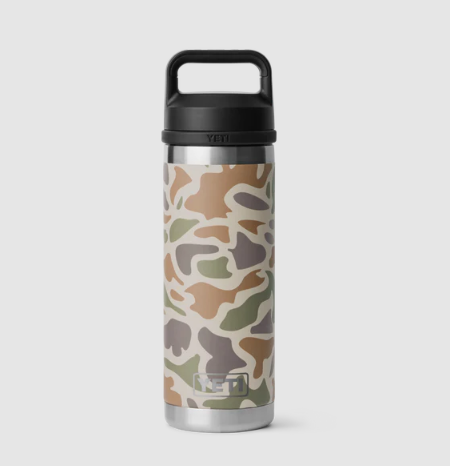 Yeti 18oz Bottle with Chug Cap (532ml) - 18OZ / TAN CAMO - Mansfield Hunting & Fishing - Products to prepare for Corona Virus