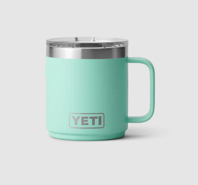 Yeti 10oz Stackable Mug with MagSlider Lid V2 (296ml) - 10OZ / SEAFOAM - Mansfield Hunting & Fishing - Products to prepare for Corona Virus