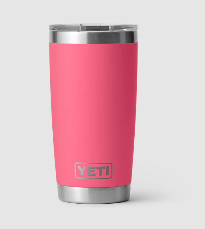 Yeti 20oz Tumbler with MagSlider Lid (591ml) - 20OZ / TROPICAL PINK - Mansfield Hunting & Fishing - Products to prepare for Corona Virus