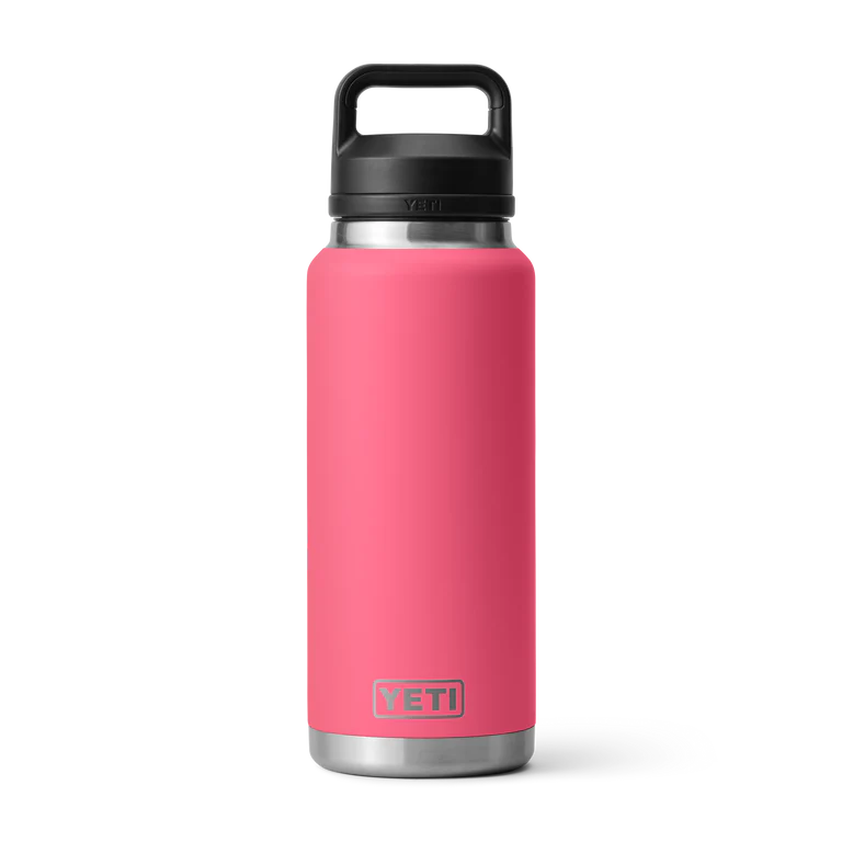 Yeti 36oz Bottle with Chug Cap (1065ml) - 36OZ / TROPICAL PINK - Mansfield Hunting & Fishing - Products to prepare for Corona Virus