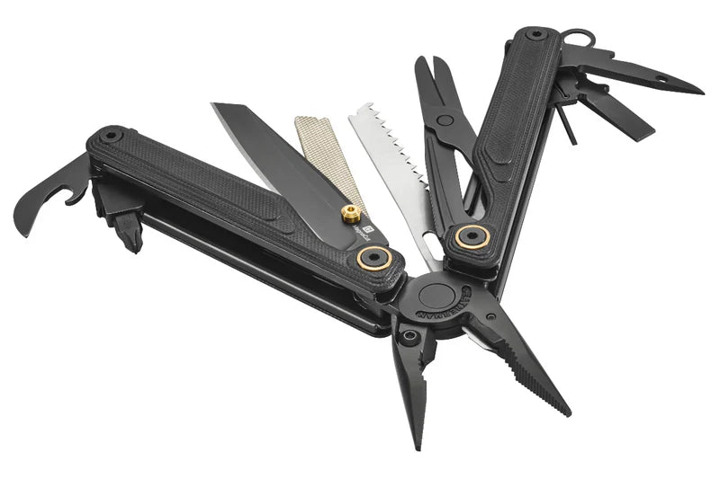 Leatherman Wave Alpha Multi Tool w' Magna Cut Steel - - Mansfield Hunting & Fishing - Products to prepare for Corona Virus