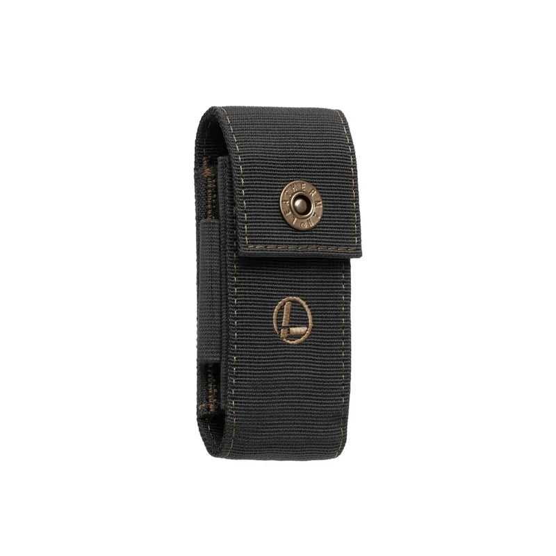 Leatherman Nylon Sheath with Pockets - Black w/ Bronze Stitching