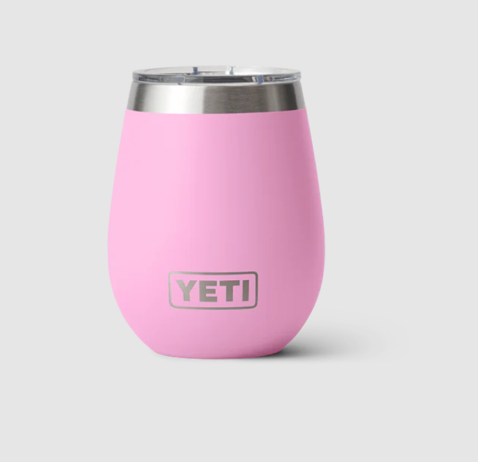 Yeti 10oz Wine Tumbler with MagSlider Lid - 10OZ / POWER PINK - Mansfield Hunting & Fishing - Products to prepare for Corona Virus