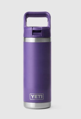 Yeti Rambler 18oz Straw Bottle - 18OZ / PEAK PURPLE - Mansfield Hunting & Fishing - Products to prepare for Corona Virus