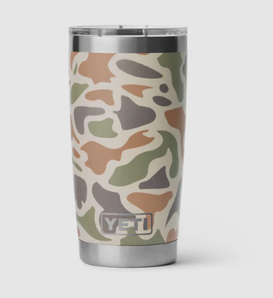 Yeti 20oz Tumbler with MagSlider Lid (591ml) - 20OZ / TAN CAMO - Mansfield Hunting & Fishing - Products to prepare for Corona Virus