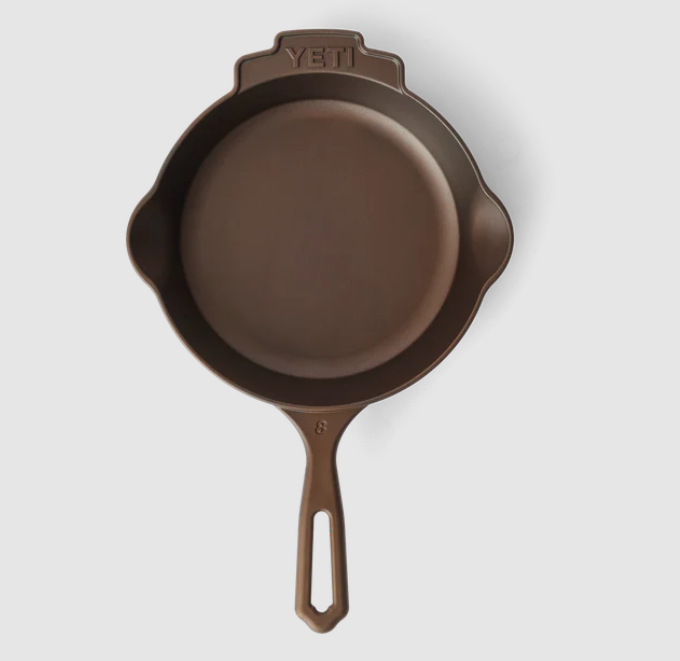 Yeti Cast Iron Skillet - 8 INCH - Mansfield Hunting & Fishing - Products to prepare for Corona Virus