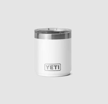 Yeti 10oz Stackable Lowball 2.0 (296ml) - WHITE - Mansfield Hunting & Fishing - Products to prepare for Corona Virus
