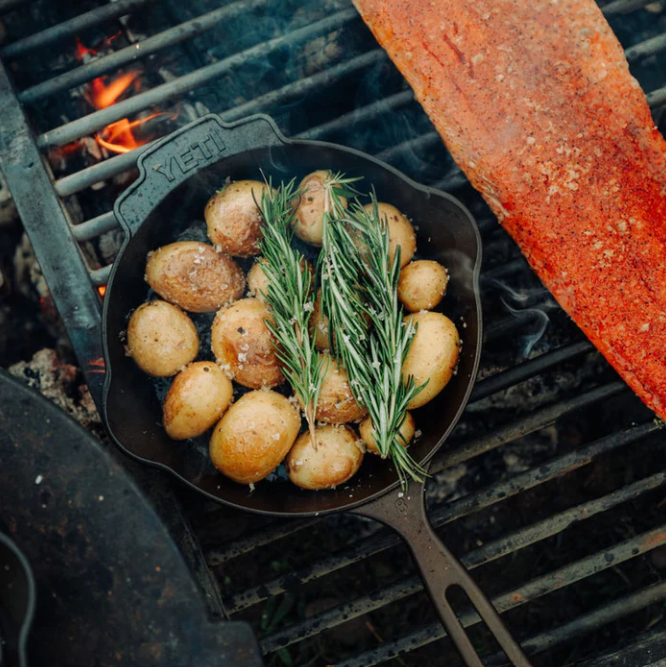 Yeti Cast Iron Skillet - - Mansfield Hunting & Fishing - Products to prepare for Corona Virus