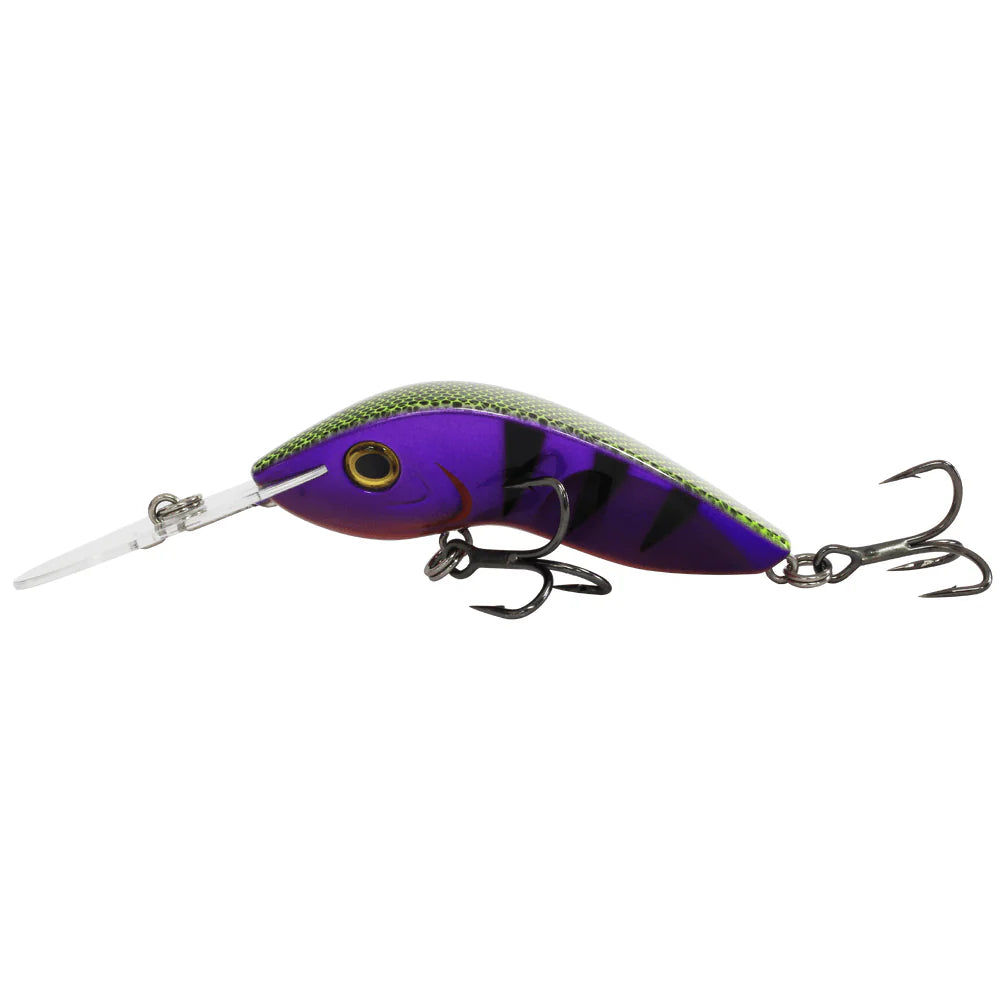 Zerek SlickBack 90mm 23g Crankbait Lure - 90MM / PURPLE RAVE - Mansfield Hunting & Fishing - Products to prepare for Corona Virus