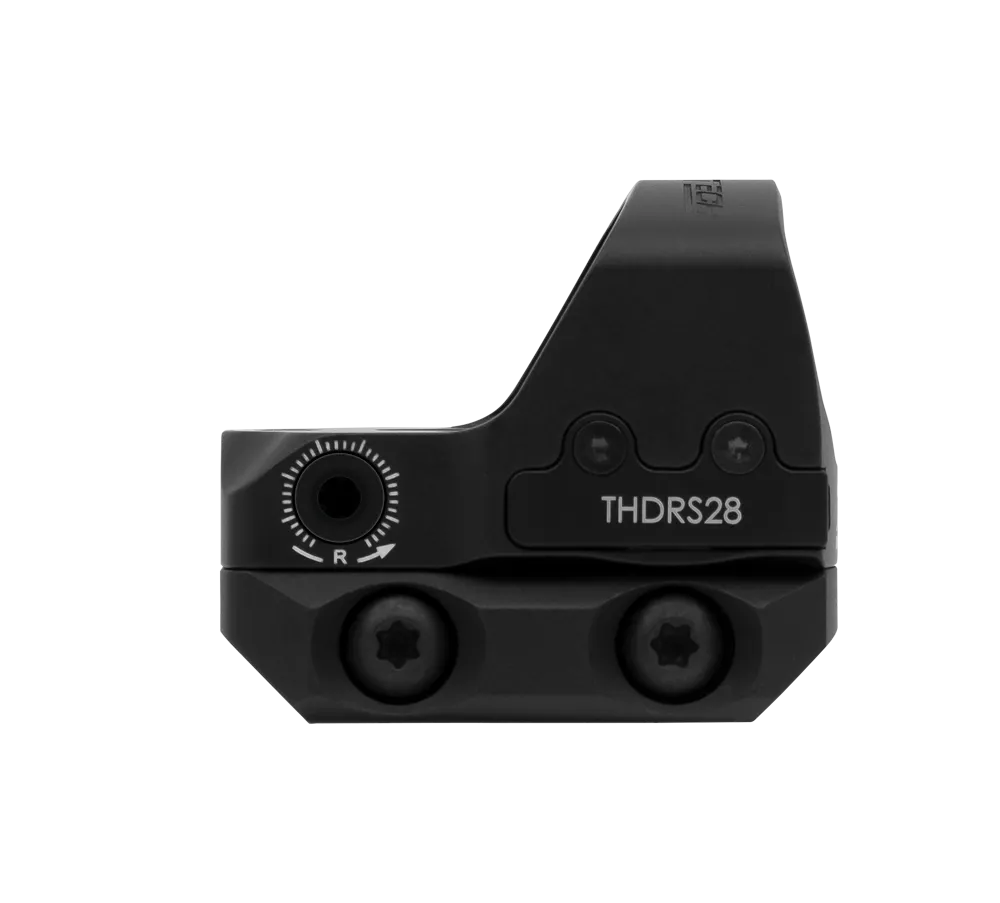 Zerotech Thrive HD 1x28 Reflex Sight 3 MOA Dot Pic Low - - Mansfield Hunting & Fishing - Products to prepare for Corona Virus