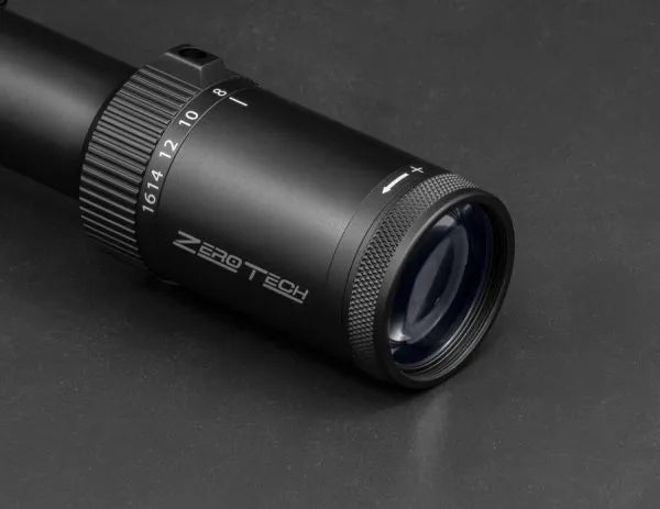 Zerotech Thrive HD FFP 6-24x50 IR Hunter MRAD Scope - - Mansfield Hunting & Fishing - Products to prepare for Corona Virus