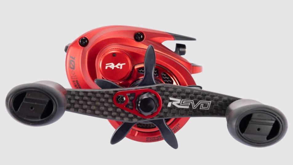 Abu Garcia Revo Rocket LP 10.1:1 Right Hand Bait Cast Reel - - Mansfield Hunting & Fishing - Products to prepare for Corona Virus