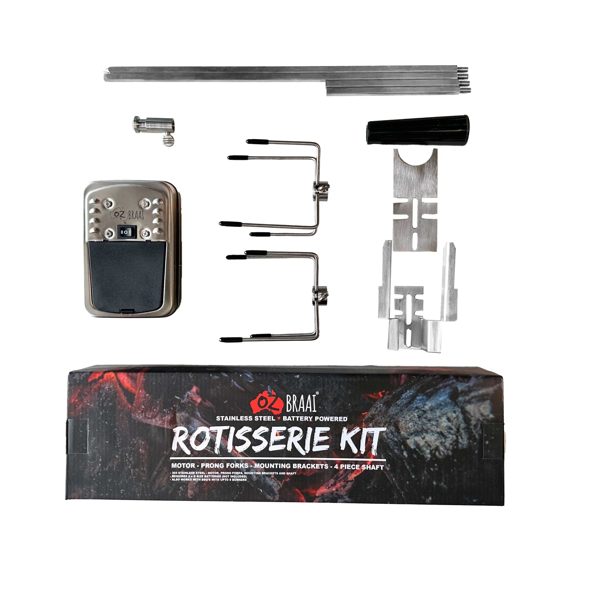 Oz Braai - Rotisserie Kit