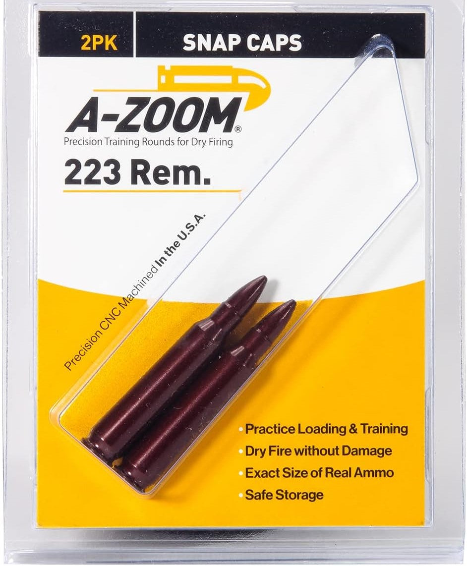A-Zoom Snap Caps - 223 Rem - - Mansfield Hunting & Fishing - Products to prepare for Corona Virus
