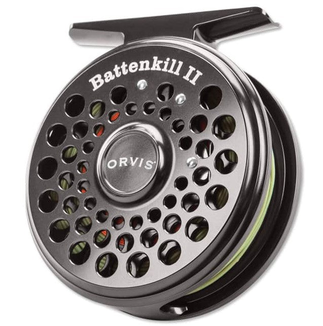 Orvis Battenkill II Reel Click & Pawl 3-5 Size Fly Fishing Reel - SILVER - Mansfield Hunting & Fishing - Products to prepare for Corona Virus