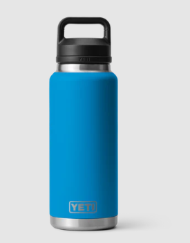Yeti 36oz Bottle with Chug Cap - 36OZ / BIG WAVE BLUE - Mansfield Hunting & Fishing - Products to prepare for Corona Virus