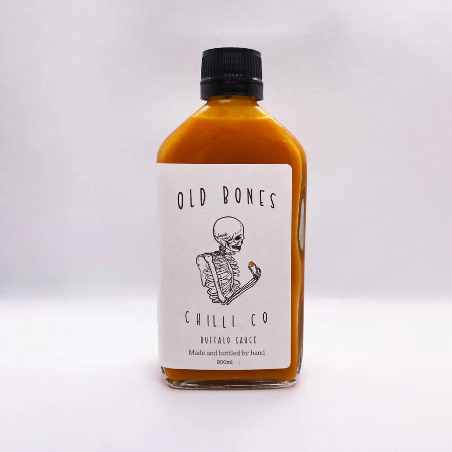 Old Bones Buffalo Sauce - 200ml - - Mansfield Hunting & Fishing - Products to prepare for Corona Virus