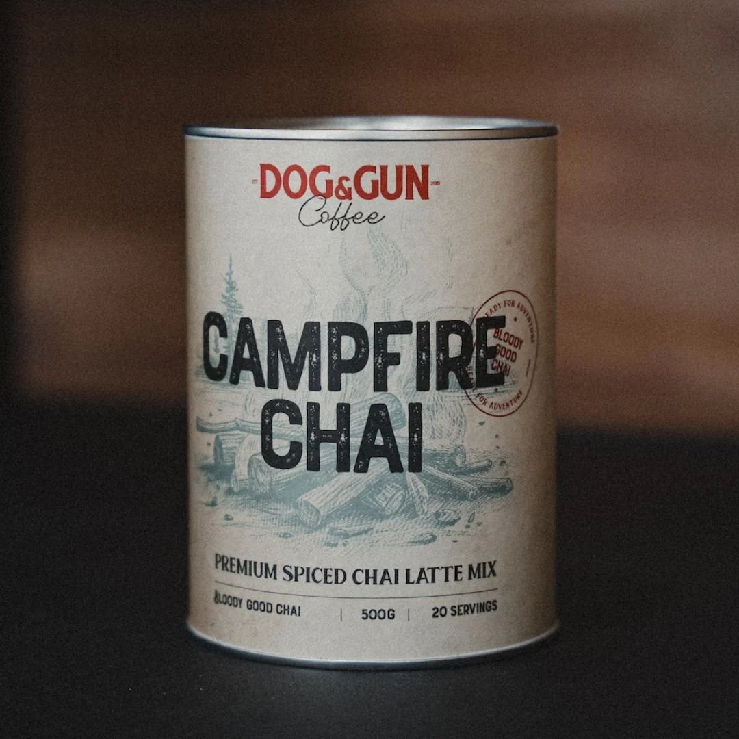 Dog & Gun Campfire Chai - Chai Mix 500g - - Mansfield Hunting & Fishing - Products to prepare for Corona Virus