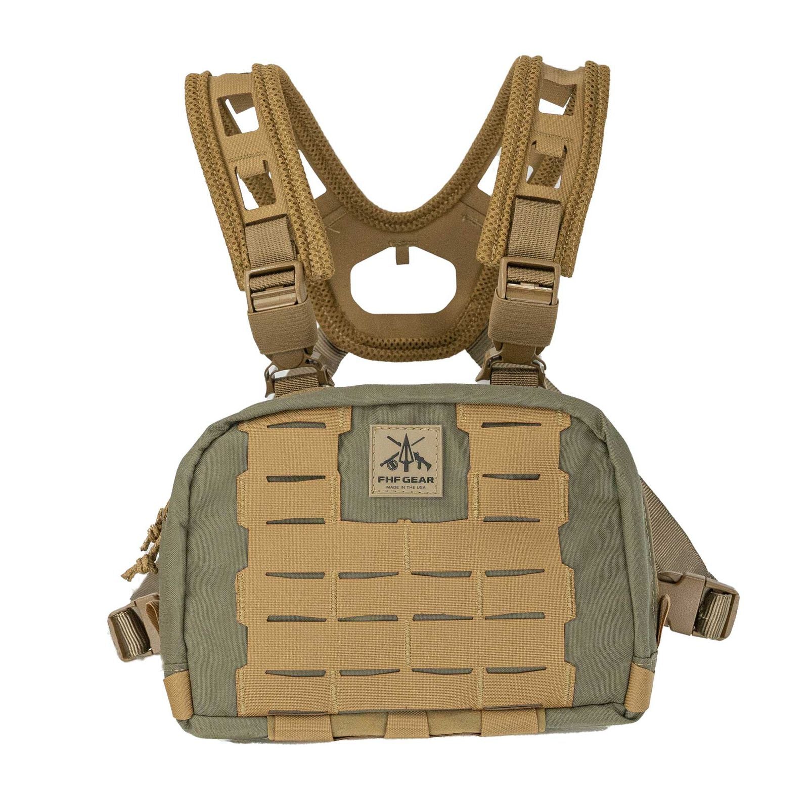FHF Gear Chest Rig Gen 2 - RANGER GREEN - Mansfield Hunting & Fishing - Products to prepare for Corona Virus