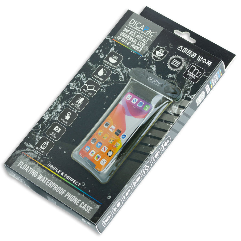 DiCAPac Floating Waterproof Phone Case - - Mansfield Hunting & Fishing - Products to prepare for Corona Virus