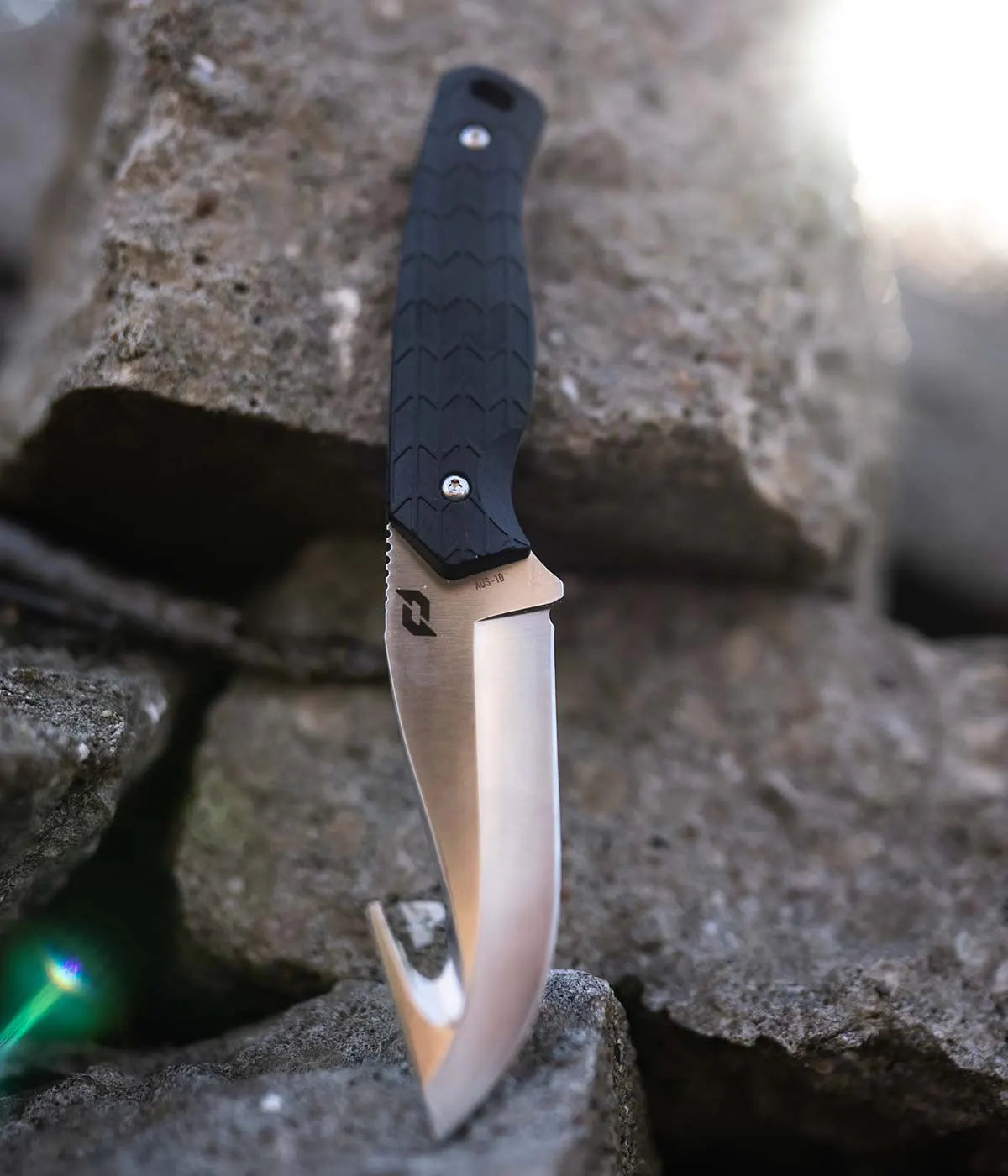 Schrade Exertion Gut Hook Fixed Blade Knife - - Mansfield Hunting & Fishing - Products to prepare for Corona Virus