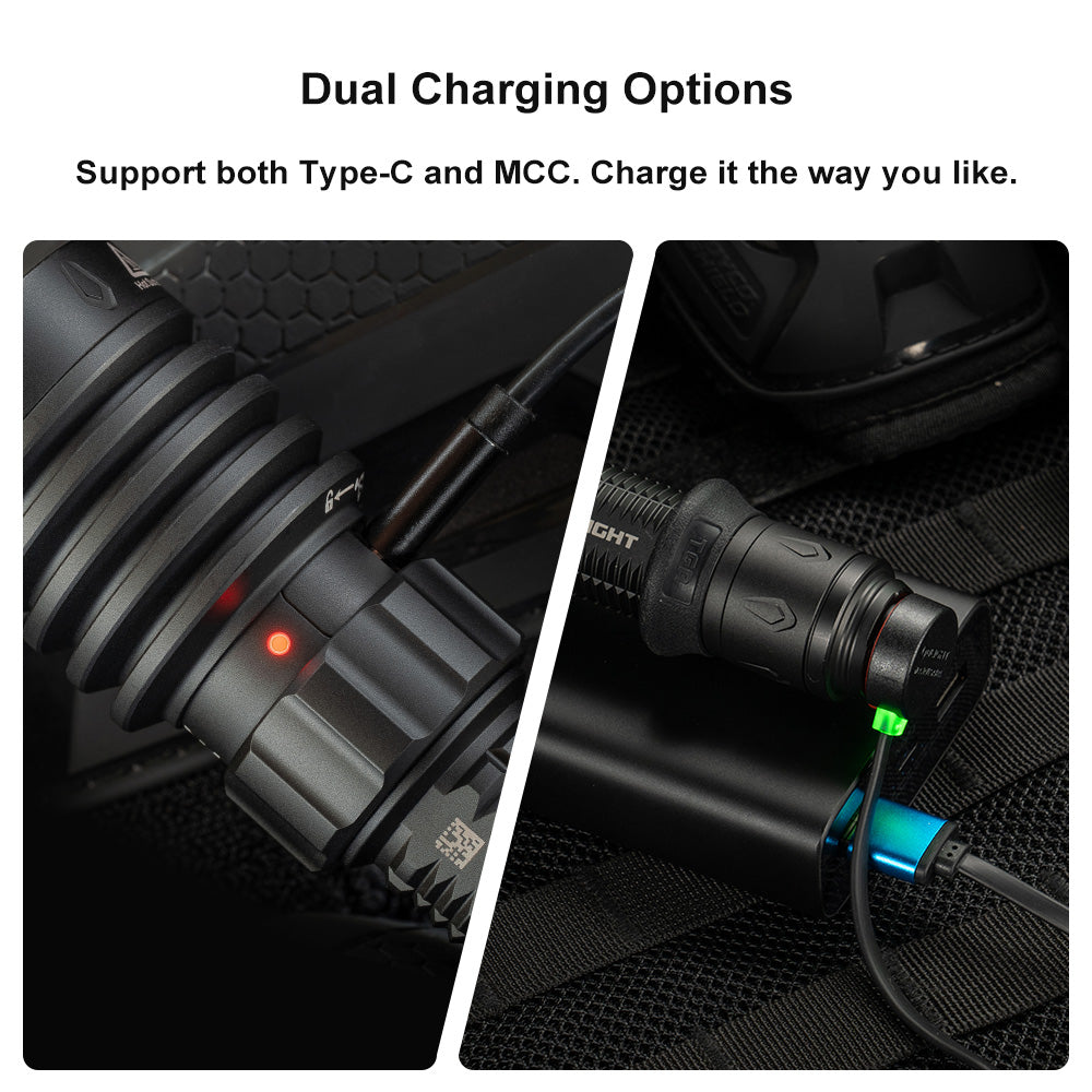 Olight Warrior X 4 2600 Lumen Long Throw Tac Torch - Matte Black - - Mansfield Hunting & Fishing - Products to prepare for Corona Virus