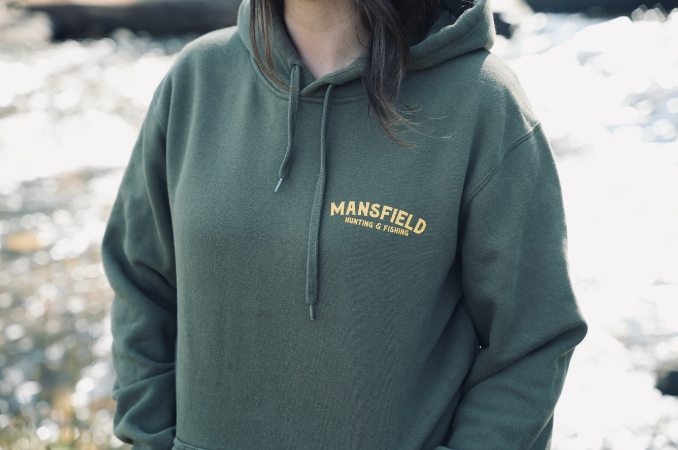 MHF Duck Dog Hoodie - Limited Edition - Army Green - - Mansfield Hunting & Fishing - Products to prepare for Corona Virus