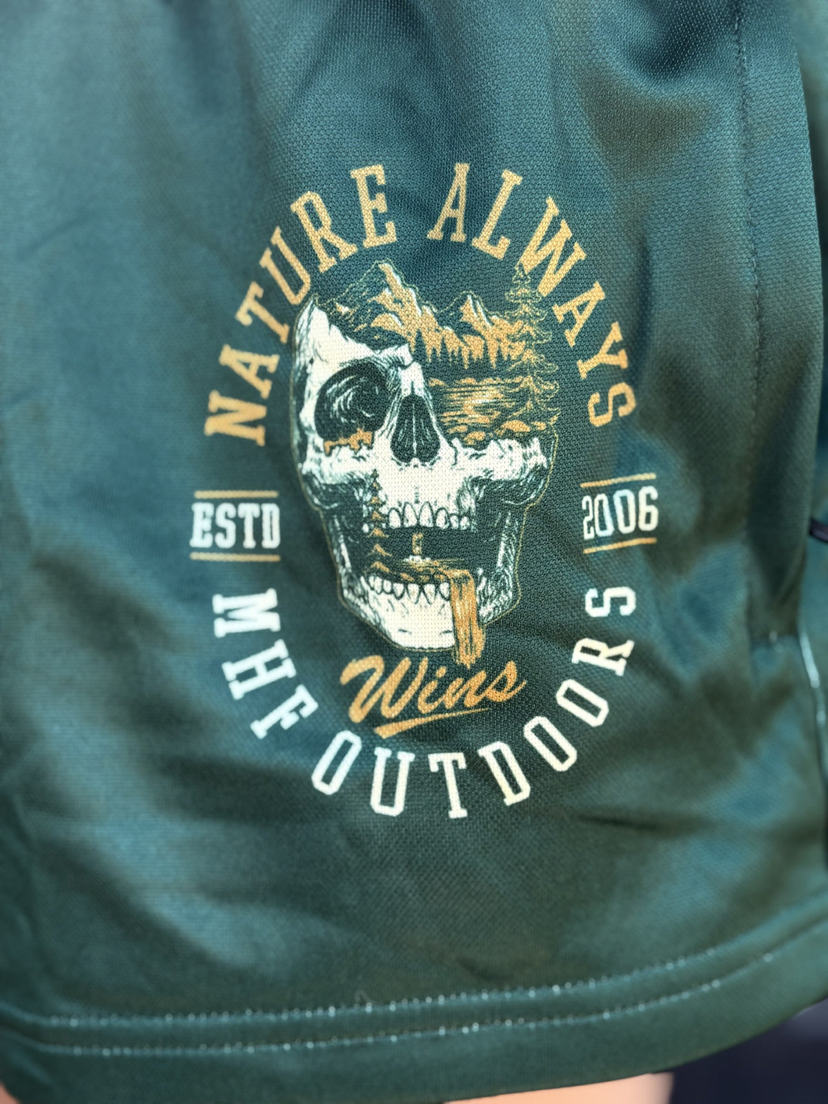 MHF Nature Always Footy Shorts - Side Zip Pockets