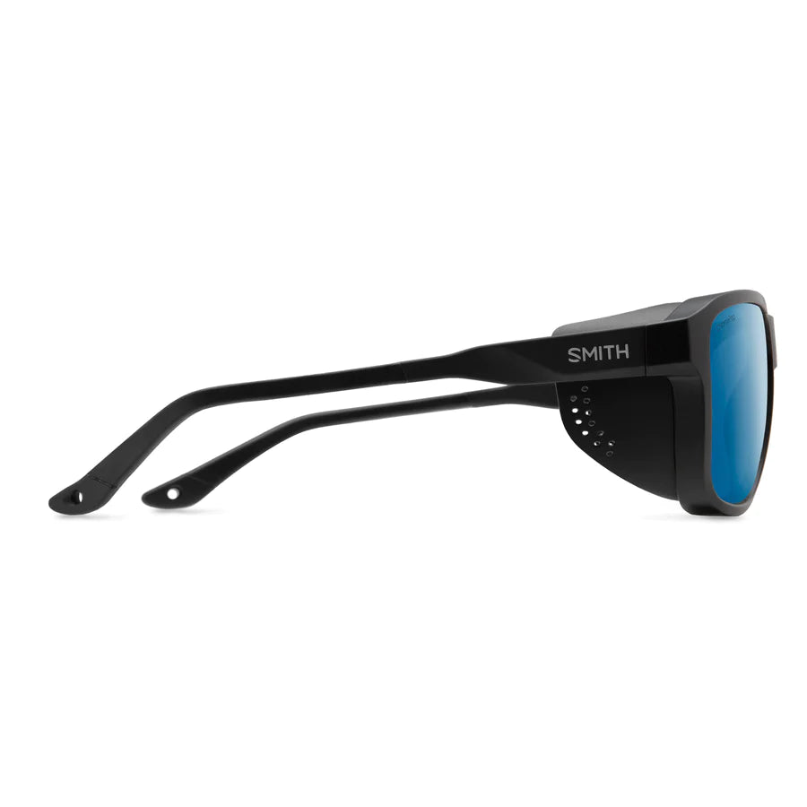 Smith Optics Embark ChromaPop Matte Black Polarized Blue Mirror -  - Mansfield Hunting & Fishing - Products to prepare for Corona Virus