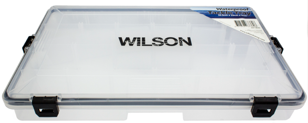 Wilson Waterproof Tackle Tray small - - Mansfield Hunting & Fishing - Products to prepare for Corona Virus