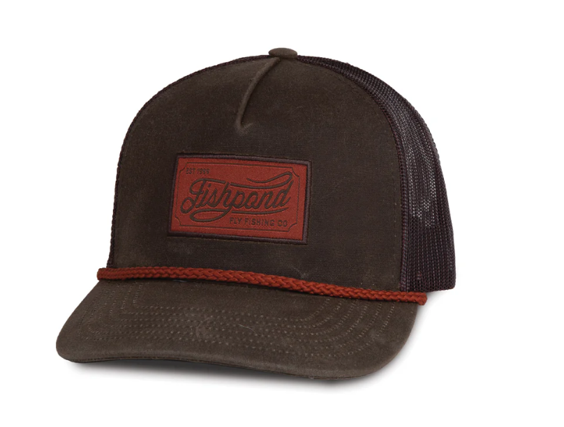 Fishpond Heritage Trucker Hat - Peat Moss - - Mansfield Hunting & Fishing - Products to prepare for Corona Virus