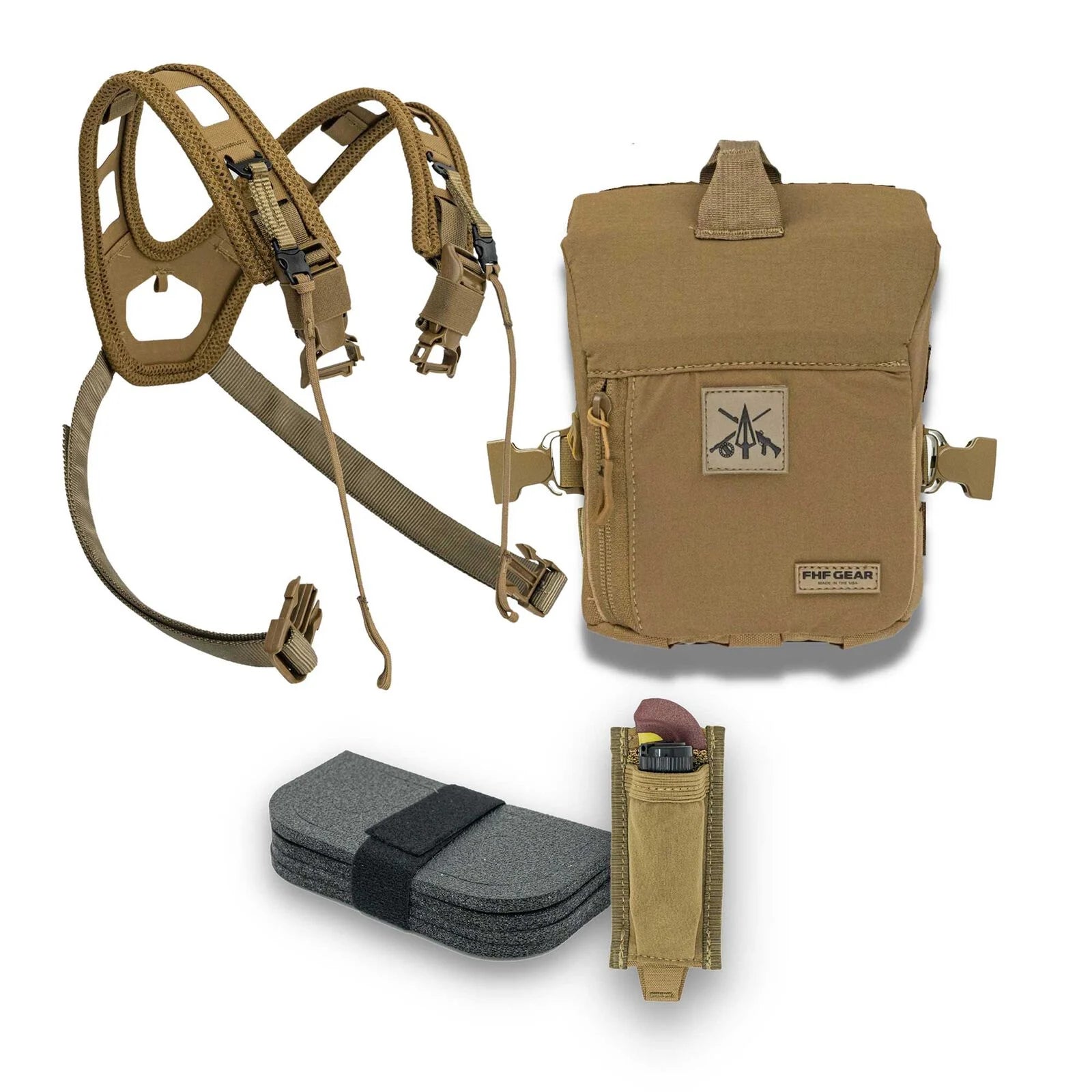 FHF Gear FOB Bino Harness - - Mansfield Hunting & Fishing - Products to prepare for Corona Virus