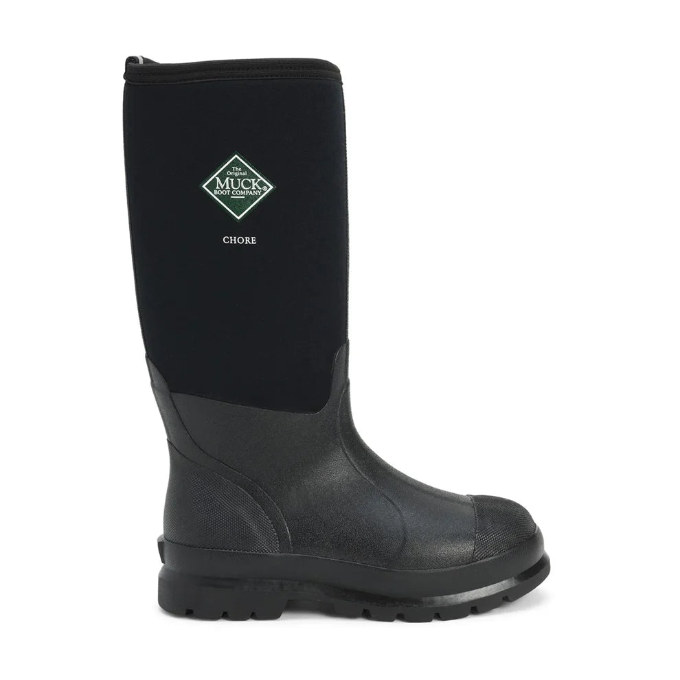 Muck Boot Chore Classic Unisex Tall - Black - - Mansfield Hunting & Fishing - Products to prepare for Corona Virus