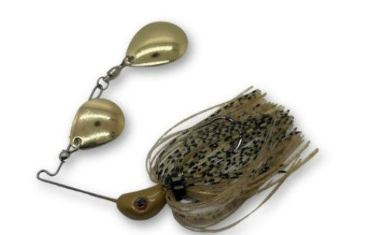 Spin Wright 3/8oz Spinner Bait - 3/8oz / BLACK GOLD - Mansfield Hunting & Fishing - Products to prepare for Corona Virus