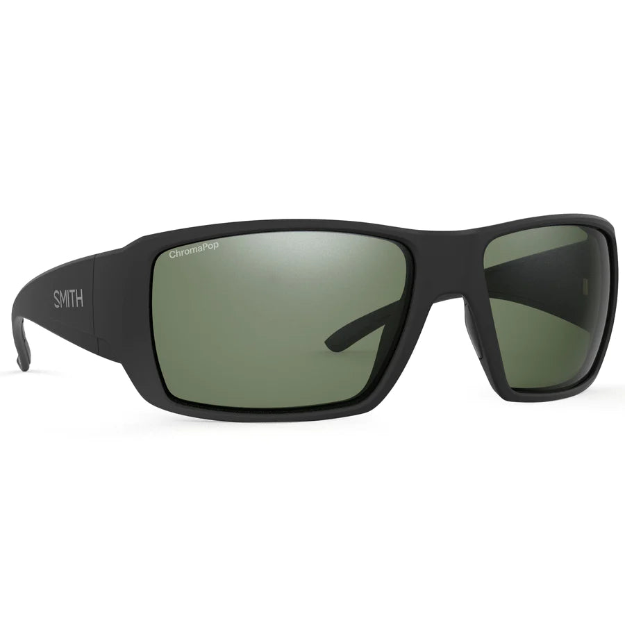 Smith Optics Guide's Choice Carbonic Polarized Matte Black Polarized Gray Green - - Mansfield Hunting & Fishing - Products to prepare for Corona Virus
