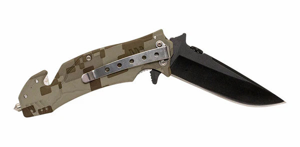 Buffalo River Axiom Spitfire Knife - - Mansfield Hunting & Fishing - Products to prepare for Corona Virus