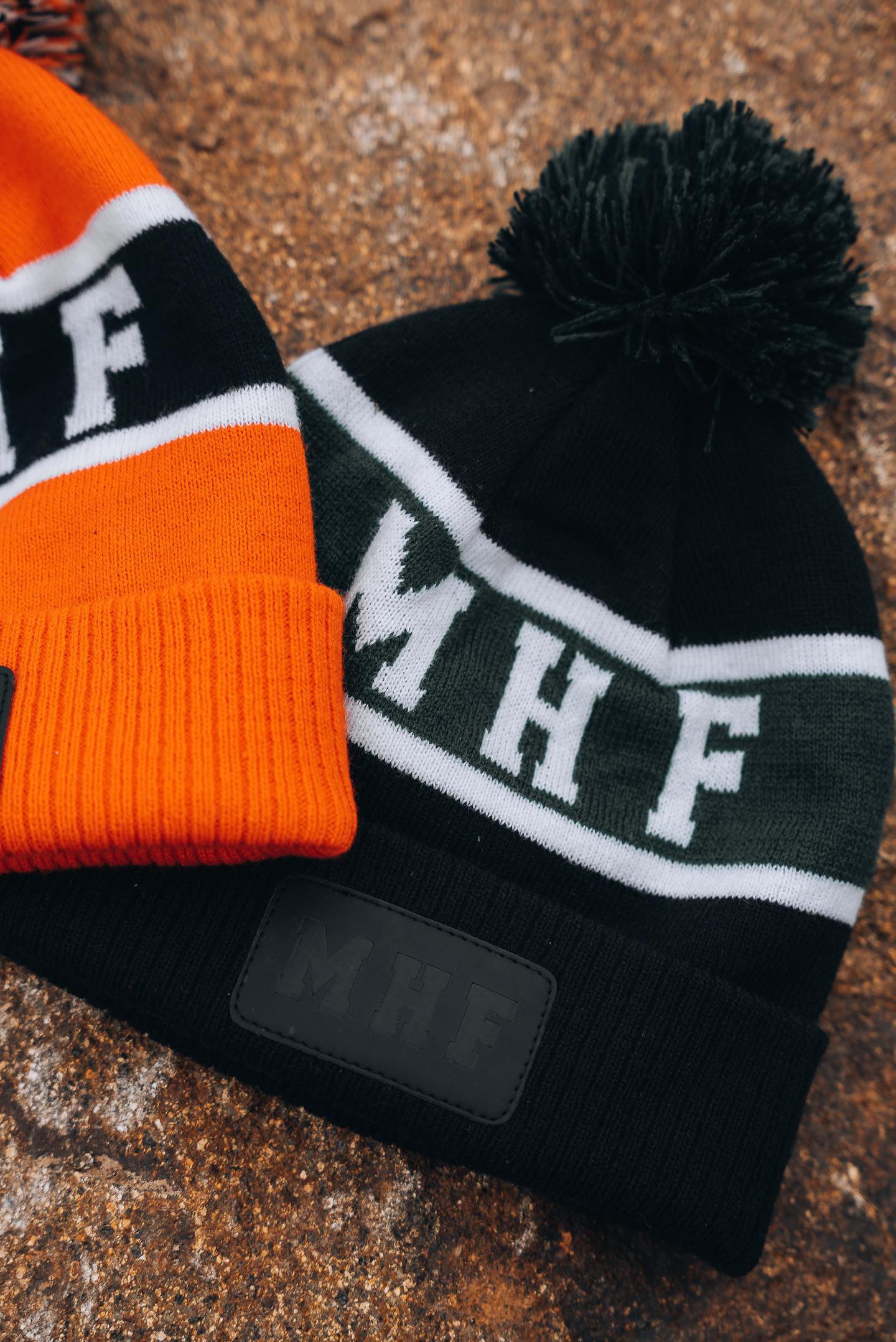 MHF Patch Beanie - Bottle Green -  - Mansfield Hunting & Fishing - Products to prepare for Corona Virus