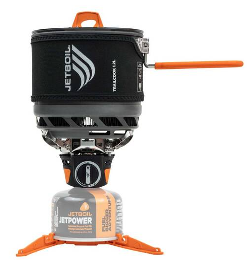 Jetboil TrailCook 1.2L - BLACK - Mansfield Hunting & Fishing - Products to prepare for Corona Virus